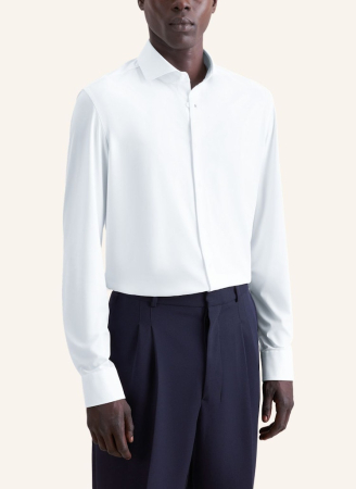 Camasa performance twill barbati SEIDENSTICKER 850160 slim alb [1]