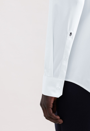 Camasa performance twill barbati SEIDENSTICKER 850160 slim alb [3]