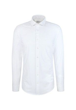 camasi maneca lunga - Camasa performance twill barbati SEIDENSTICKER 850160 slim alb