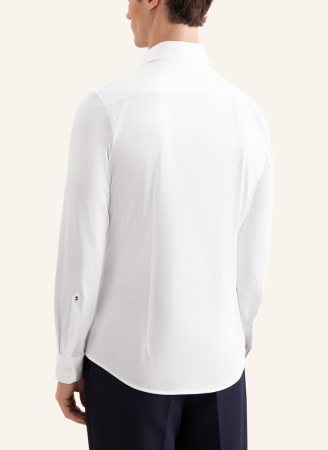 Camasa bumbac/modal barbati SEIDENSTICKER 850198 slim alb [2]