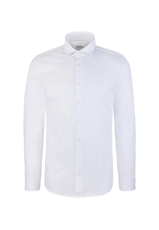 camasi maneca lunga - Camasa bumbac/modal barbati SEIDENSTICKER 850198 slim alb