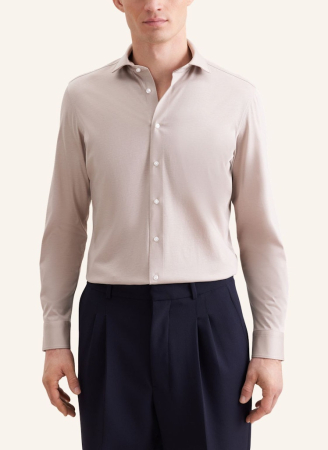 Camasa bumbac/modal barbati SEIDENSTICKER 850198 slim bej [1]