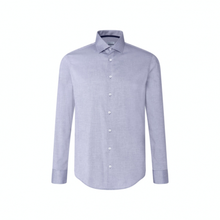 Camasi - Camasa bumbac structurat NON-IRON barbati SEIDENSTICKER Slim albastru