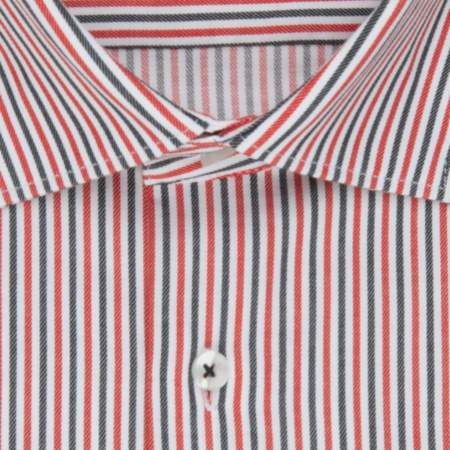 Camasa bumbac twill barbati SEIDENSTICKER Slim dungulite rosu/albastru [1]