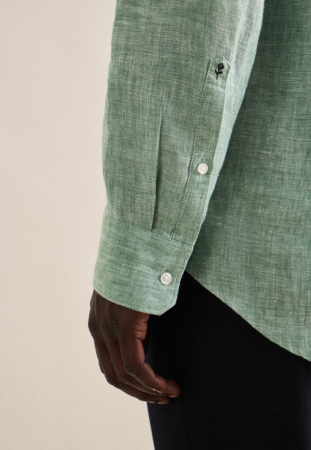 Camasa in barbati SEIDENSTICKER SlimFit verde [2]