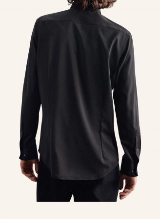 Camasa performance twill barbati SEIDENSTICKER Slim negru [5]