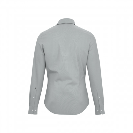 Camasa bumbac structurat barbati SEIDENSTICKER Slim verde patratele [3]