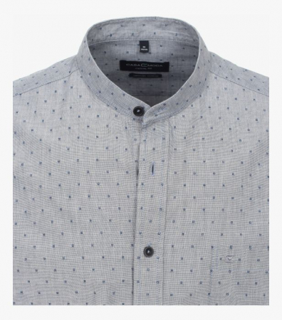 Camasa bumbac barbati CASA MODA Green CasualFit gri/bleumarin [2]