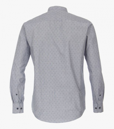 Camasa bumbac barbati CASA MODA Green CasualFit gri/bleumarin [1]