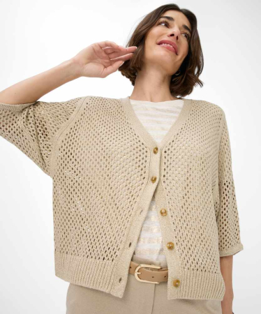 Cardigan femei BRAX ALICE 369038-90186100 bej [2]