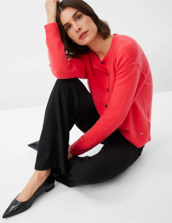 Cardigan alpaca/lana femei BRAX ALICIA 352258-90176700 corai [4]