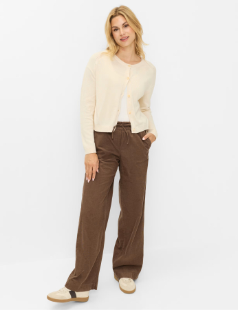 Cardigan bumbac femei BRAX ANN crem [5]