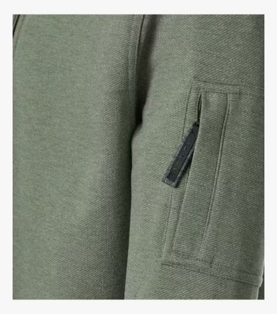 Jacheta cardigan fermoar buzunare barbati CASA MODA kaki [4]