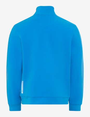 Bluza troyer fleece barbati fermoar 1/3 BRAX SION Warm Tec albastru [1]