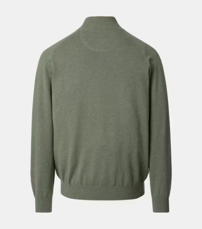 Cardigan guler ridicat CASA MODA 004450 verde [1]