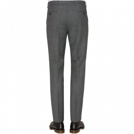 Pantaloni mix&match CLUB of GENTS Chaz pentru costum Slim Fit gri [1]