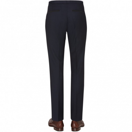 Pantaloni mix&match CLUB of GENTS Pierre pentru costum Slim Fit bleumarin [2]