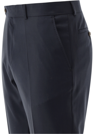 Pantaloni costum lana Carlo Barbera m&m barbati CARL GROSS Silas ModernFit 52.110S0 bleumarin [1]