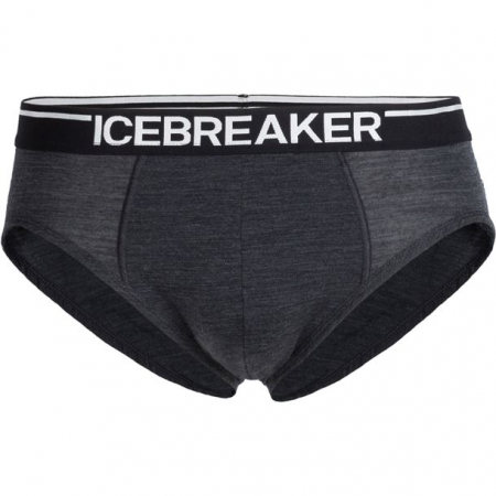 Accesorii - Chiloti merino barbati ICEBREAKER Anatomica gri