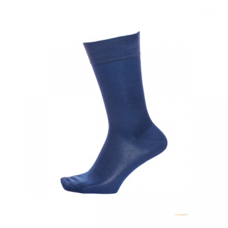 sosete - Sosete elegante bumbac barbati UOMO 135 albastru