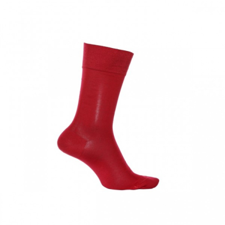 sosete - Sosete fashion bumbac barbati UOMO 137 rosu