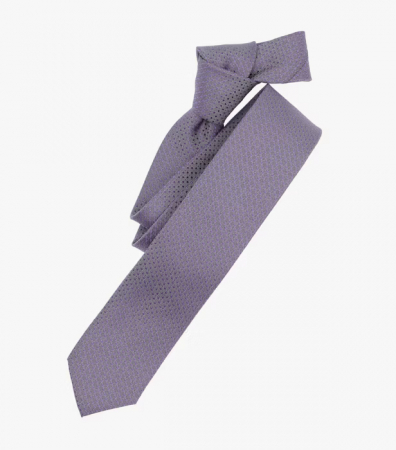 Accesorii - Cravata matase ingusta VENTI 6cm cerculete mov