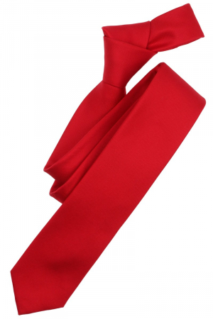 Accesorii - Cravata VENTI ingusta 6cm uni rosu