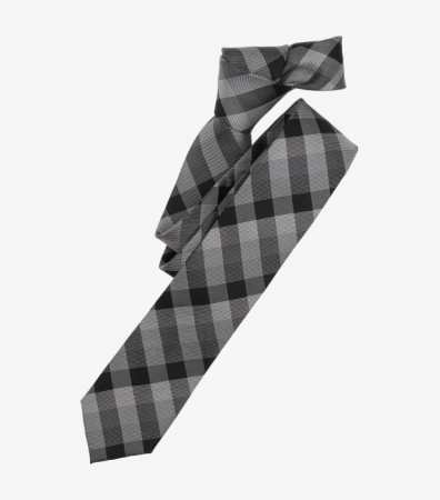 Accesorii - Cravata matase VENTI 6cm antracit carouri