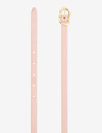 Curea piele intoarsa 1.5 femei DOB roz [1]