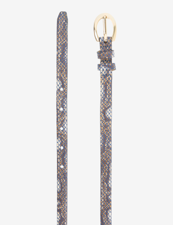 Curea piele 1.5 femei BRAX DOB gri print sarpe [1]