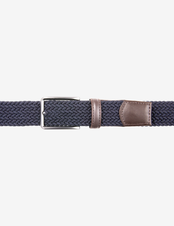 Curea elastica impletita barbati BRAX HAKA bleumarin [1]