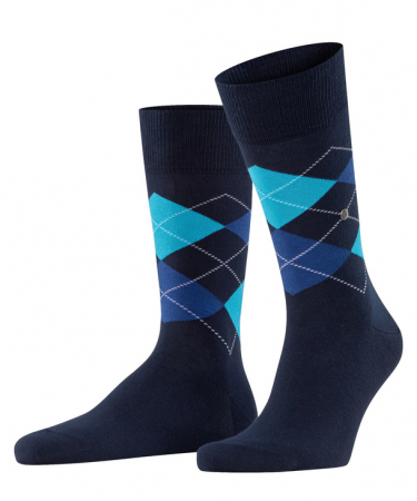 Cutie sosete barbati BURLINGTON Basic set 2 perechi bleumarin 40-46 [1]