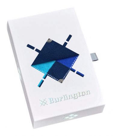 Cutie sosete barbati BURLINGTON Basic set 2 perechi bleumarin 40-46 [3]