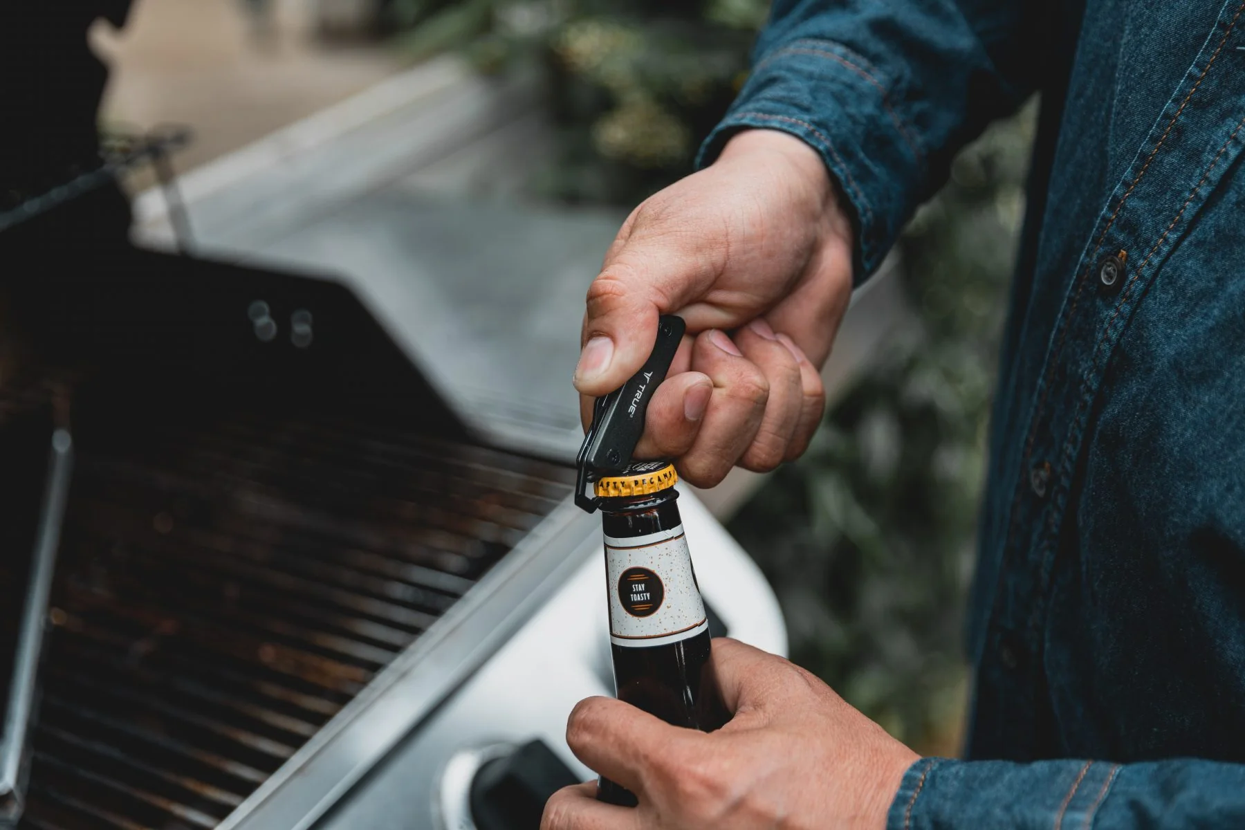 Cutit breloc TRUE Modern KeyChain antracit/negru [4]