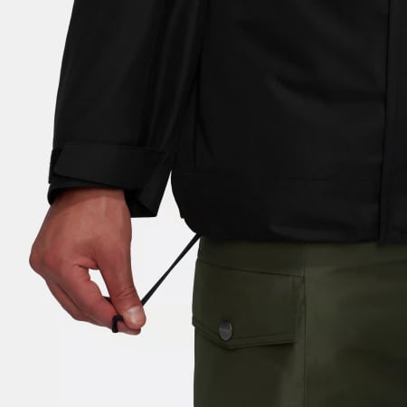 Jacheta schi freeride 10K/10K gluga barbati MAMMUT Fall Line HS negru [6]