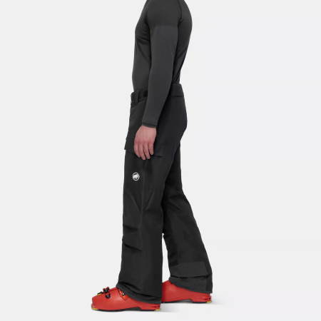 Pantaloni schi freeride 10K/10K barbati MAMMUT Fall Line HS negru [2]