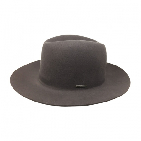 Accesorii - Palarie Fedora cowboy fetru blana STETSON antracit