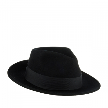 Palarie Fedora barbati fetru lana/casmir STETSON TARVESTON negru [1]
