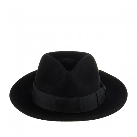 Palarie Fedora barbati fetru lana/casmir STETSON TARVESTON negru [2]