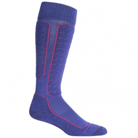 sosete sport - Sosete ski merino femei ICEBREAKER Ski+LightOTC GRX Slopes mov