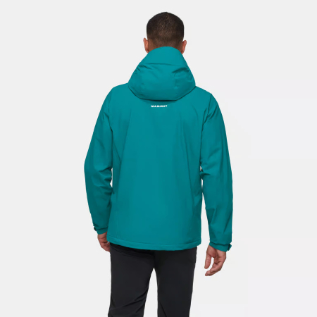 Jacheta hardshell gluga 20Kx18K barbati MAMMUT Freeflight HS turcoaz [3]