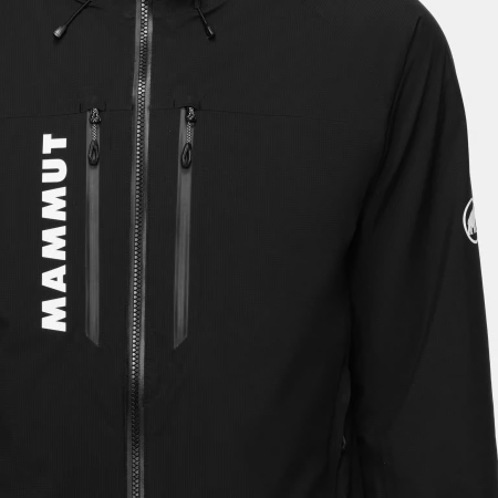 Jacheta hardshell gluga 20Kx18K barbati MAMMUT Freeflight HS negru [8]