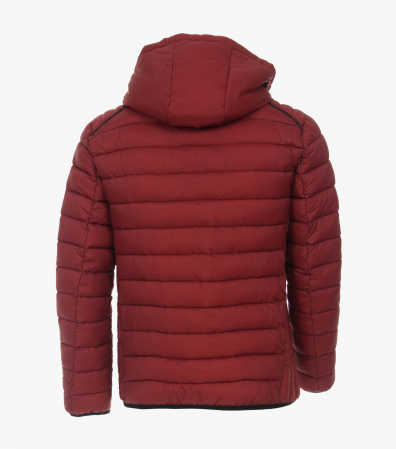 Jacheta matlasata cu gluga barbati CASA MODA rosu [1]