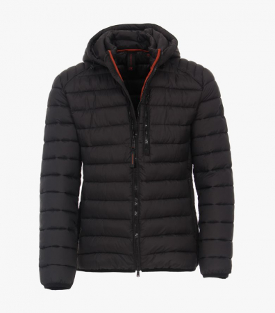 Jachete - Jacheta matlasata cu gluga barbati CASA MODA negru