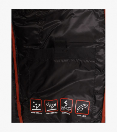 Jacheta matlasata cu gluga barbati CASA MODA negru [6]