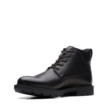 Gheata barbati piele CLARKS Craftdale 2 Mid negru [5]