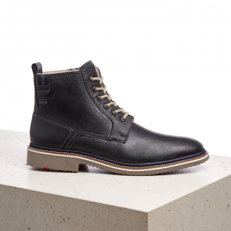 pantofi casual - Ghete barbati piele/Gore-Tex LLOYD VIDAL negru
