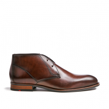 pantofi eleganti - Ghete piele barbati LLOYD SANTOS maro