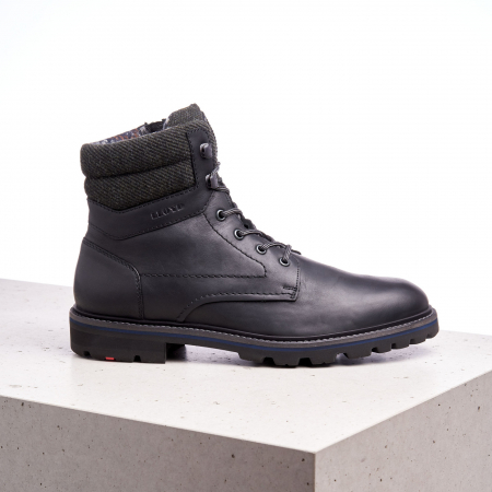 pantofi casual - Gheata inalta barbati piele LLOYD FLAVIO negru
