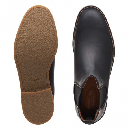 Ghete barbati piele CLARKS JAXEN CHELSEA negru [1]